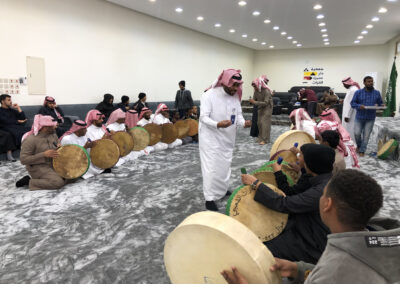 مبادرة تدريب الطلاب للفنون الشعبية  في يوم الطلاب العالمي ٢٠٢٤